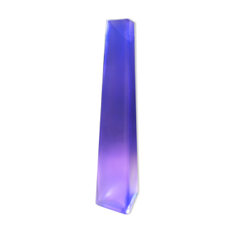 Vase soliflore purple glass