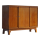 Buffet / Enfilade milieu du siècle en teck et chêne, ébéniste danois, années 1960