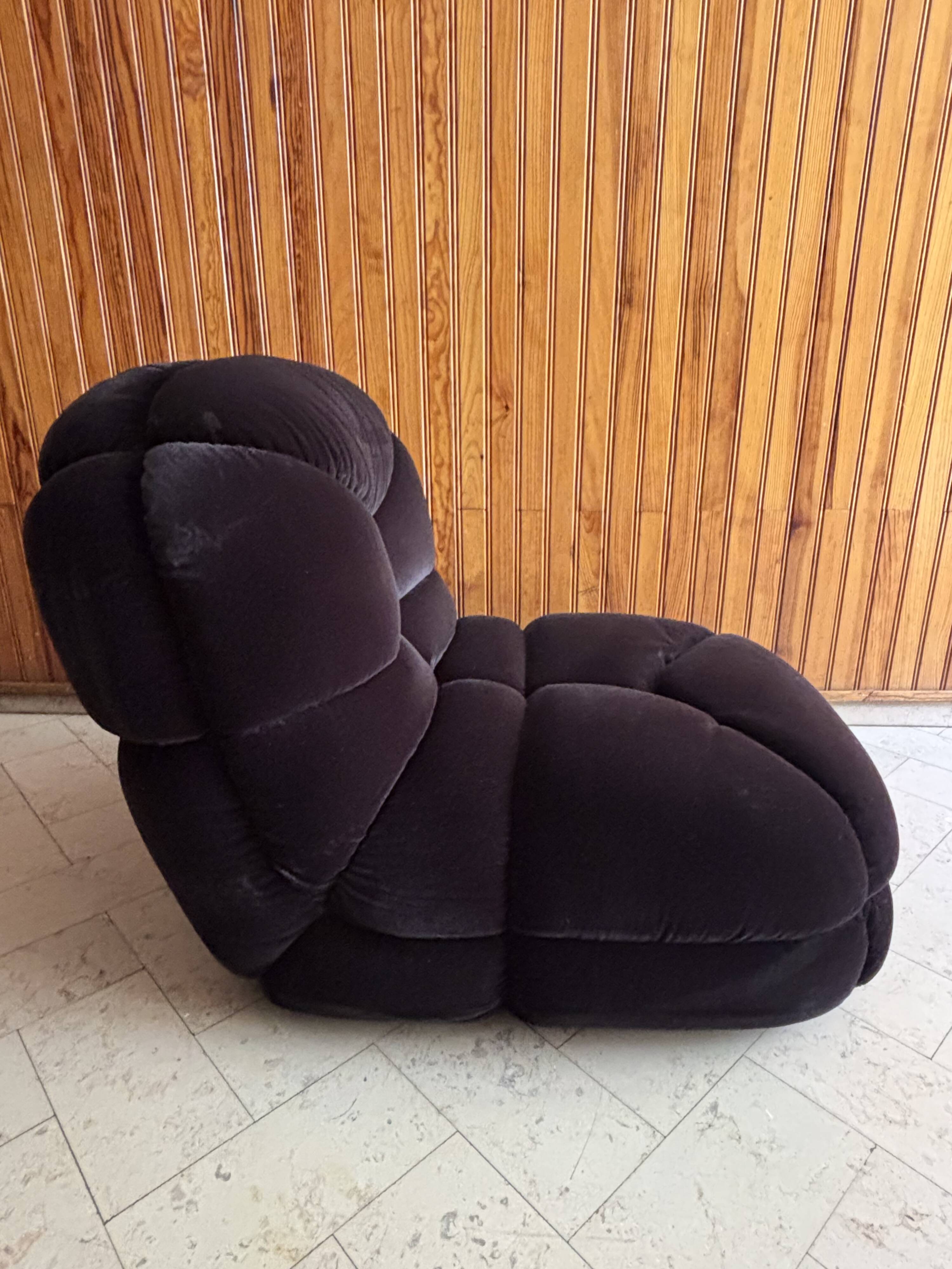 Chauffeuses Lago Marc Held, Atelier Dunlopillo 1970
