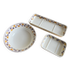 Bathroom set / earthenware soap dish Digoin Sarreguemines