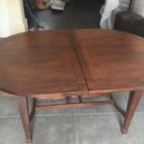 Colonial Oval Table in Solid Teak with extension