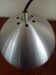 Chandelier suspension light eyeball aluminum ball Space age 70s