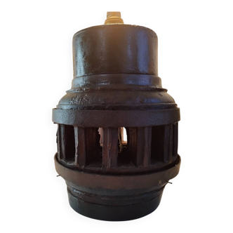 lampe, moyeu de roue de charrette