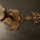 Bronze sconce