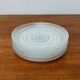 Set of 5 vintage Finnish glass plates from the Kastehelmi series by Oiva Toikka for Iittala.