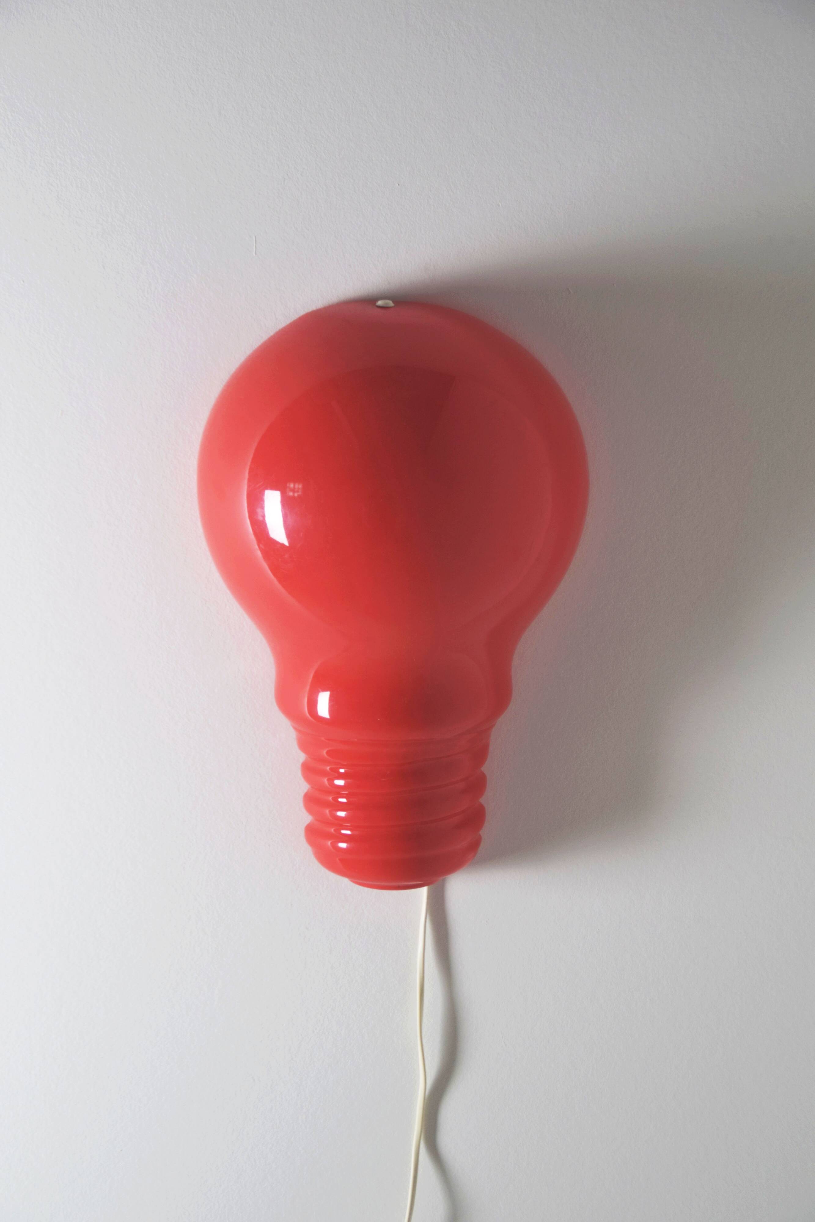 Pop Art wall lamp by Zicoli Limbach, 1980s