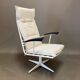 Pair of metal swivel chair and bakelite design 1960