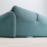 Vico Magistretti "Maralunga" 2-seater re-upholstered sofa For Cassina