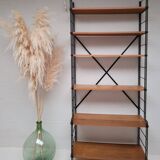 Bibliotheque string sur pieds années 50
