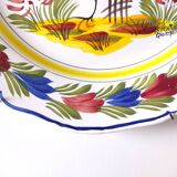 Henriot Quimper plate with rooster