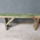 Banc en bois vers