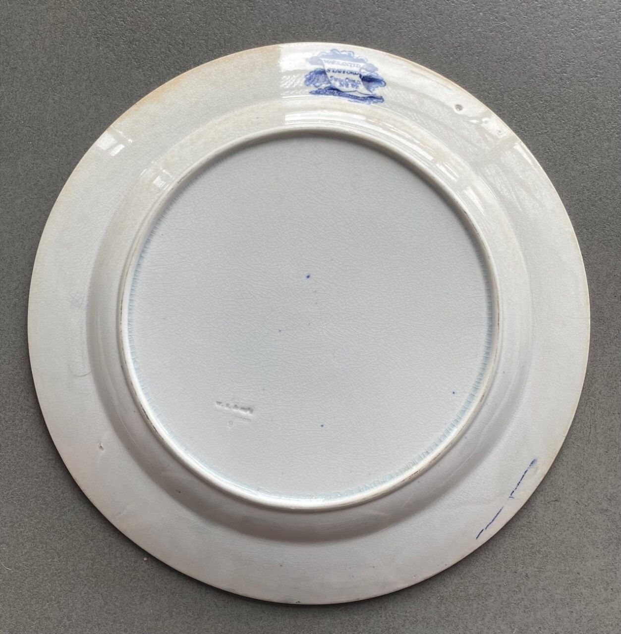 Justified plate China "Old Willow"