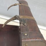 Decorative poplar suitcase with 2 clasps