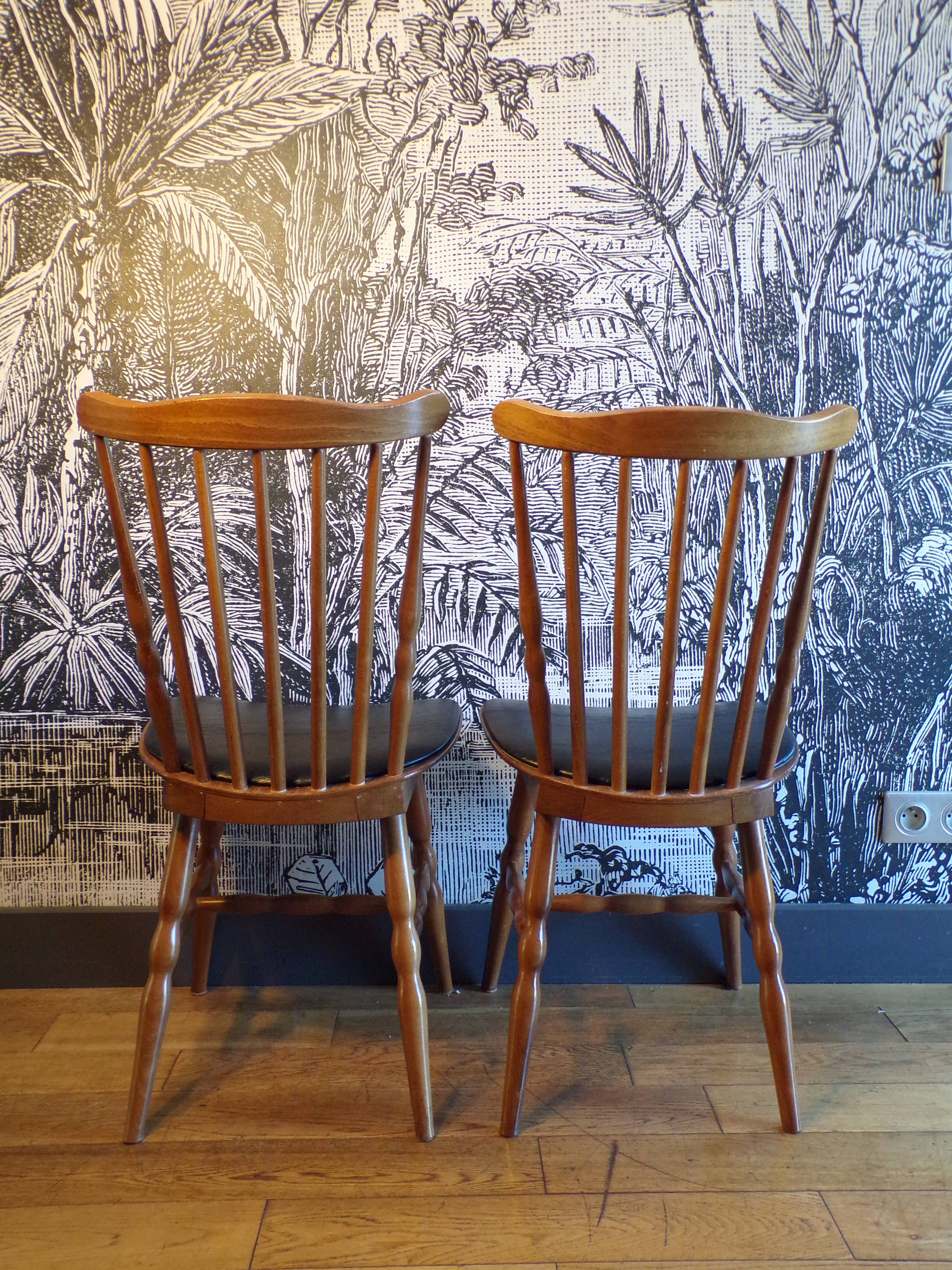 Paire de chaises Baumann Tacoma Boston