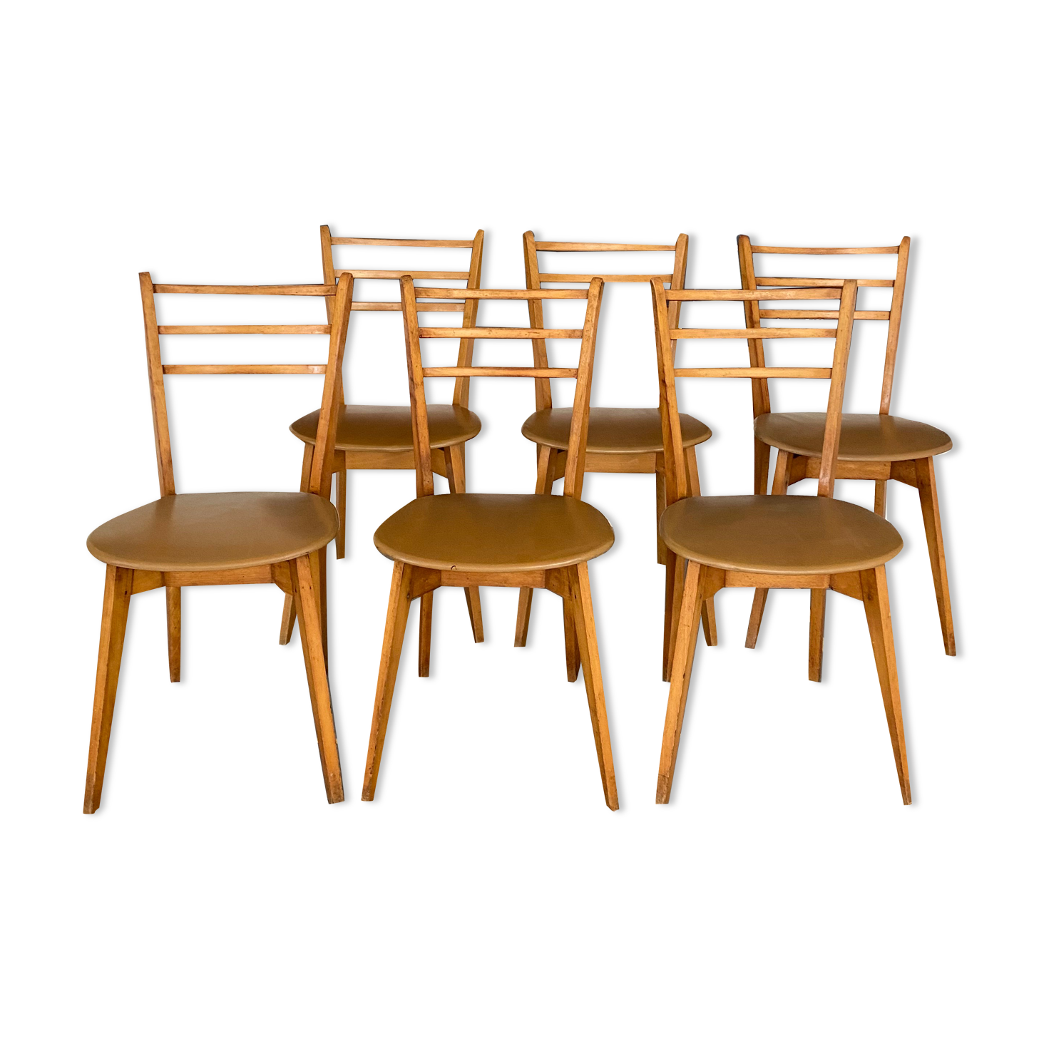 6 scandinavian chairs