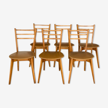 6 chaises scandinaves