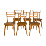 6 scandinavian chairs
