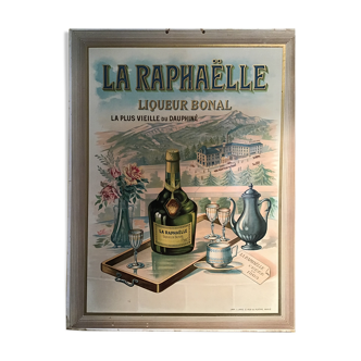 Affiche publicitaire ancienne