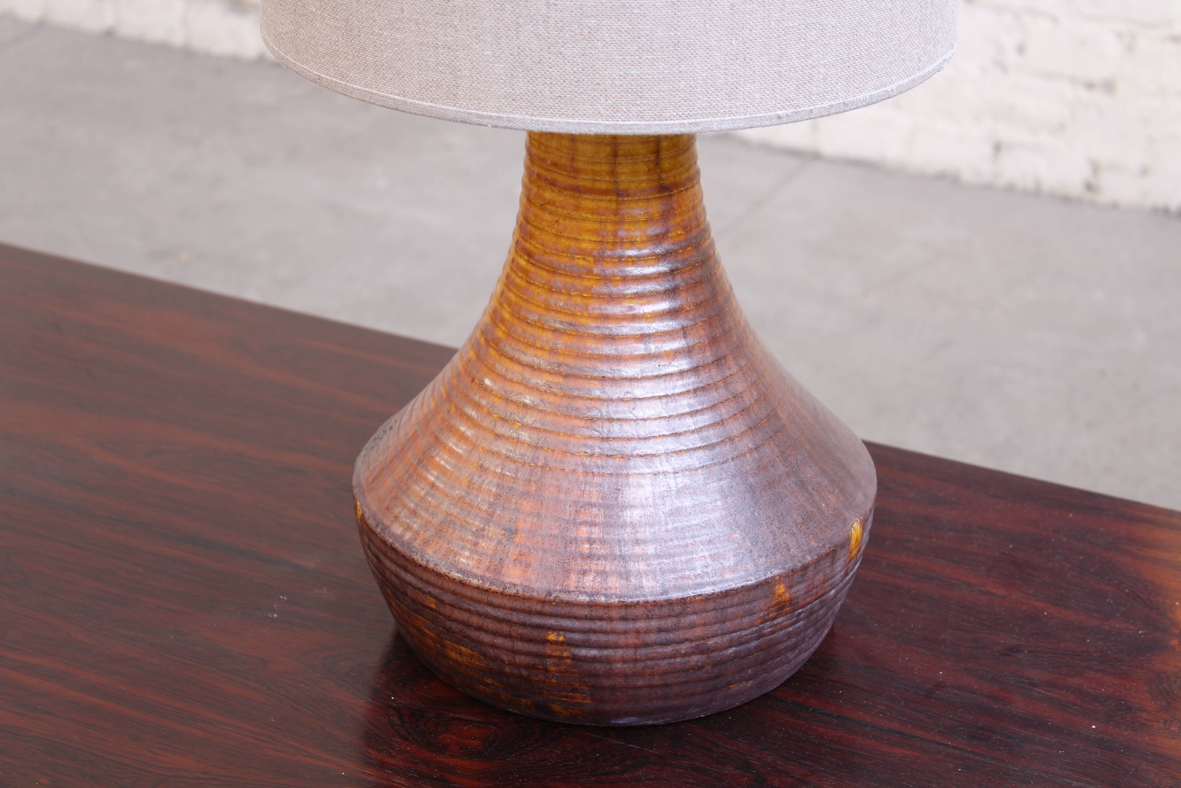 Accolay ceramic vintage lamp circa 60s