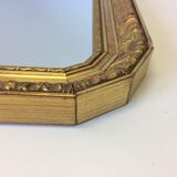 Mirror framing golden resin