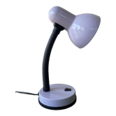 Lampe de bureau couleur parme vintage années 90