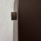 Vintage adjustable wall light, brown painted metal, Denmark, 1970