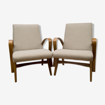 Set of vintage armchairs 1960