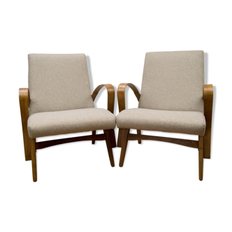 Set of vintage armchairs 1960