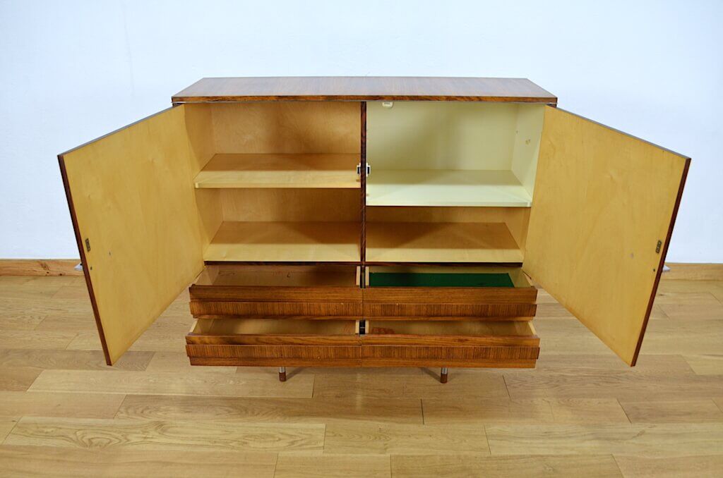 Scandinavian design furniture in rosewood from Rio Alfred Hendrickx 1960