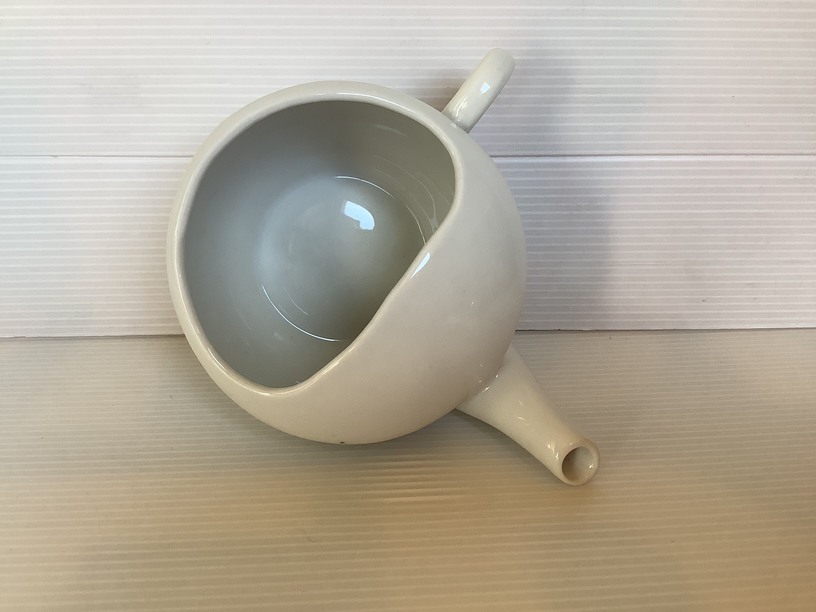 Old baby bottle sauceboat