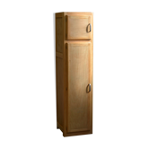 Children's wooden wardrobe