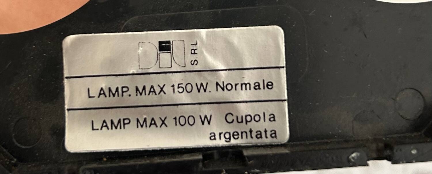 Set of 3 Motoko Ishii wall lights for staff leuchten, Brass, 1970