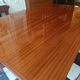 Mid-century vintage coffee table with tapered legs.