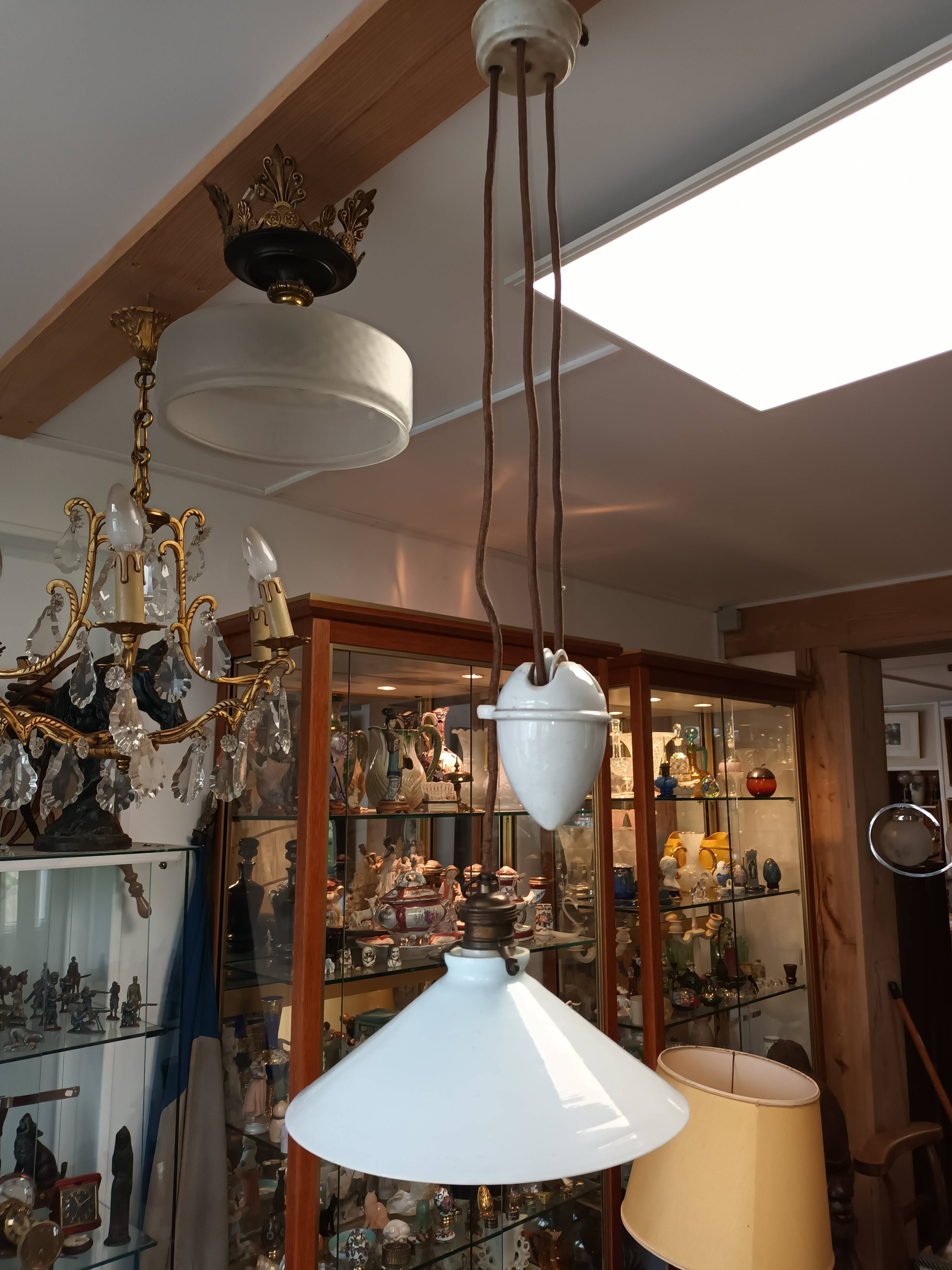 suspension rises and falls