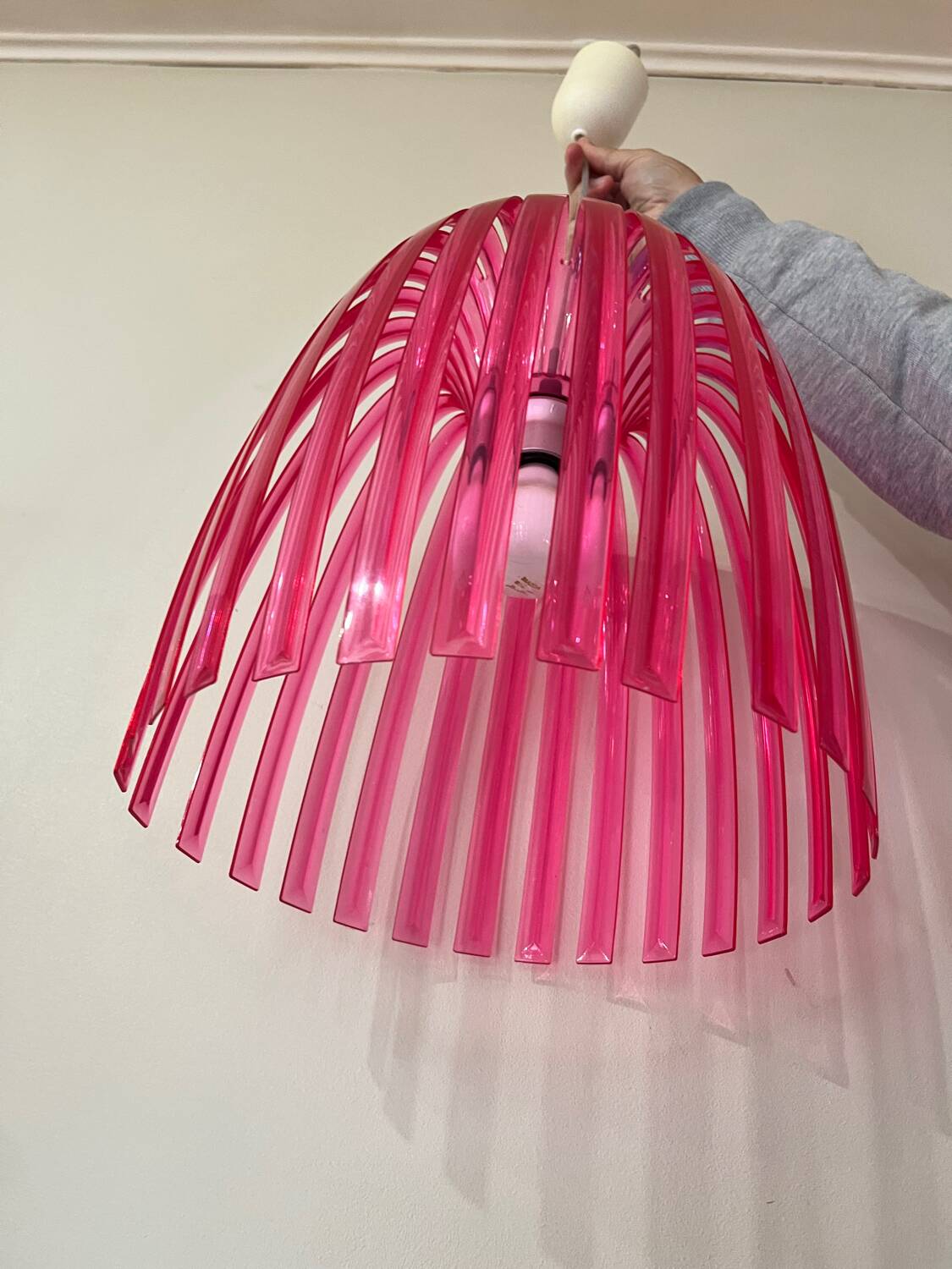 Suspension Joséphine Koziol rose Kartell