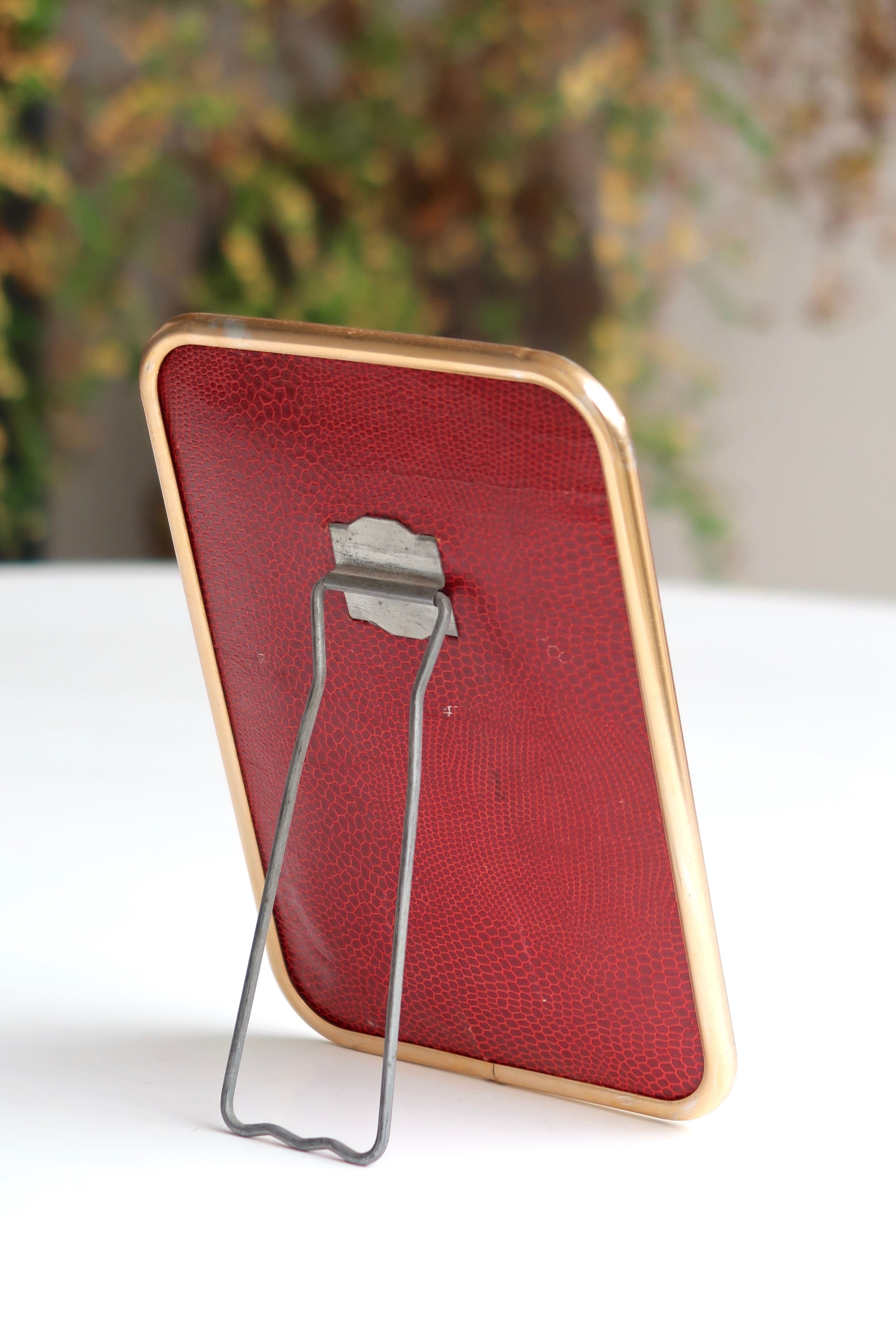 Barber mirror to put or hang, 50s