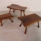 Brutalist set of 3 tables