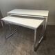 Pair of vintage 70s nesting tables