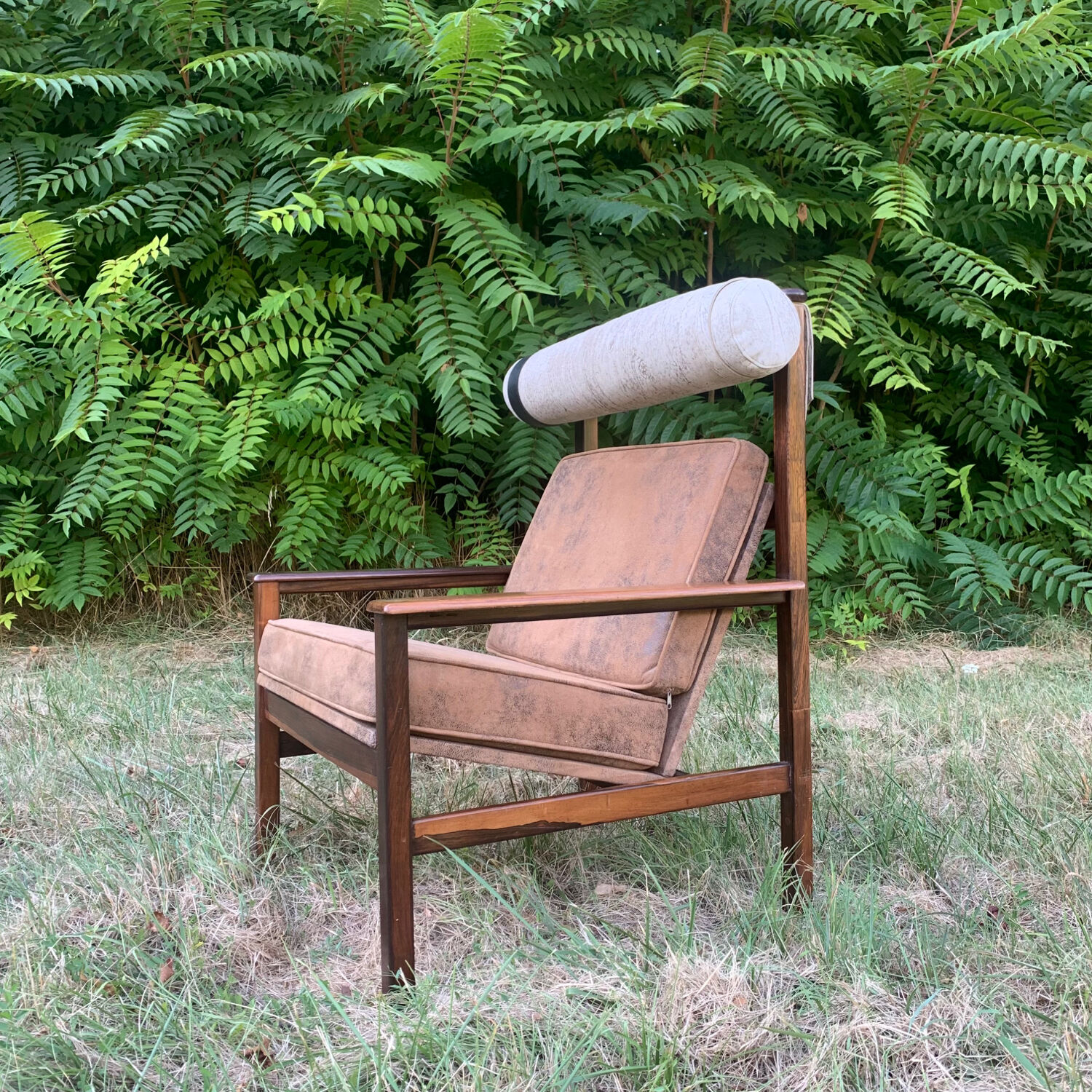Brazilian rosewood armchair from the 60s, Tônico