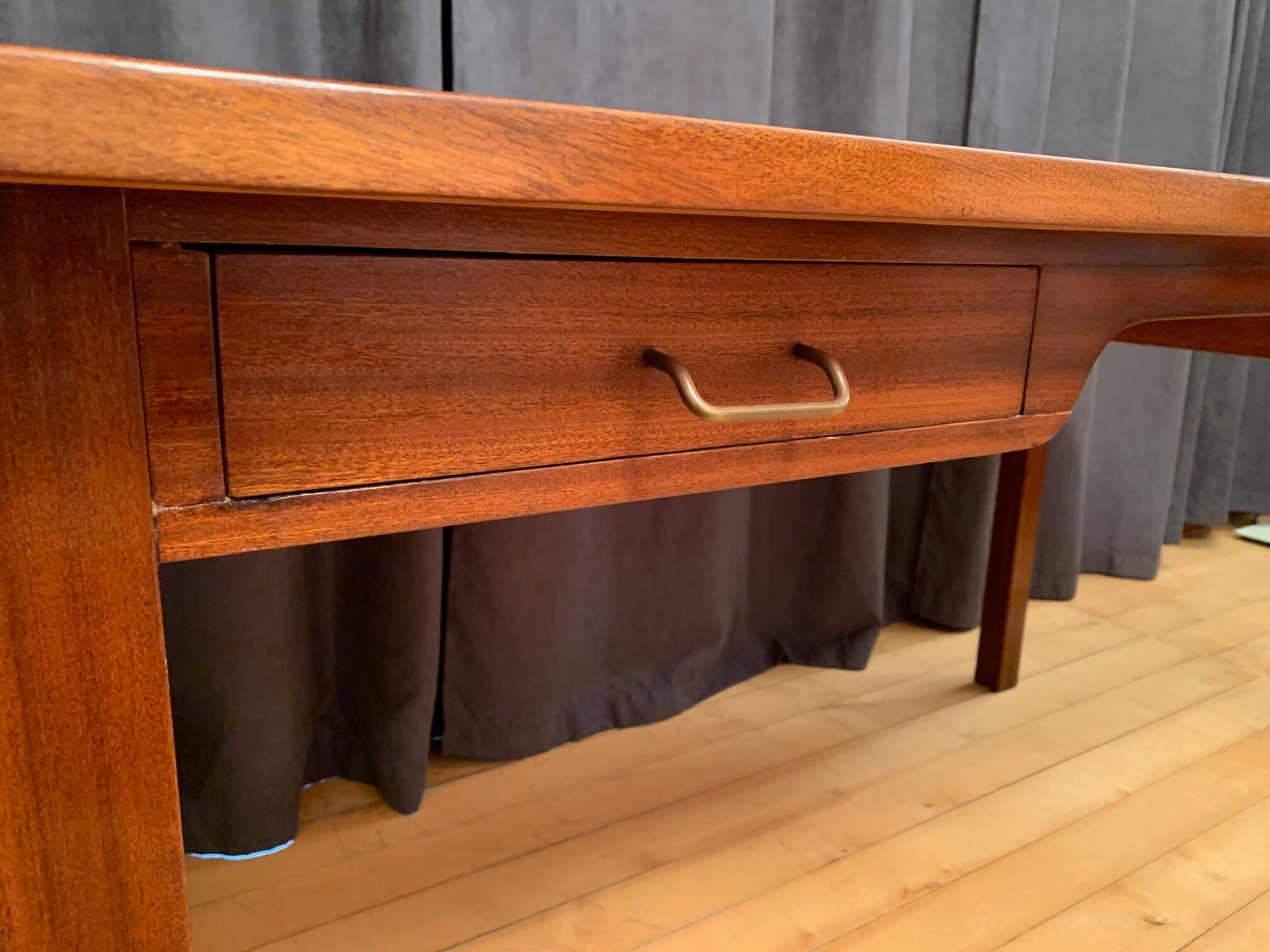 Frits Henningsen style desk from Denmark in the 1950s.