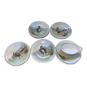 lot de 12 assiettes avec
