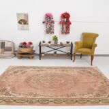 5x9 Copper Brown Oriental Persian Rug 166x273Cm
