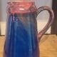 Stoneware pottery pitcher Allonne Oise