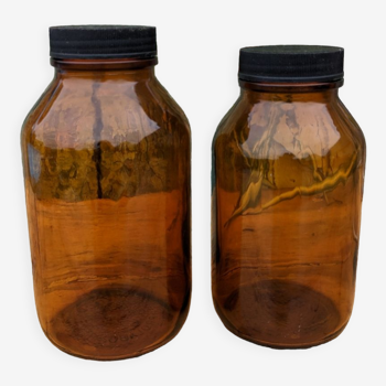 Apothecary jar bottles