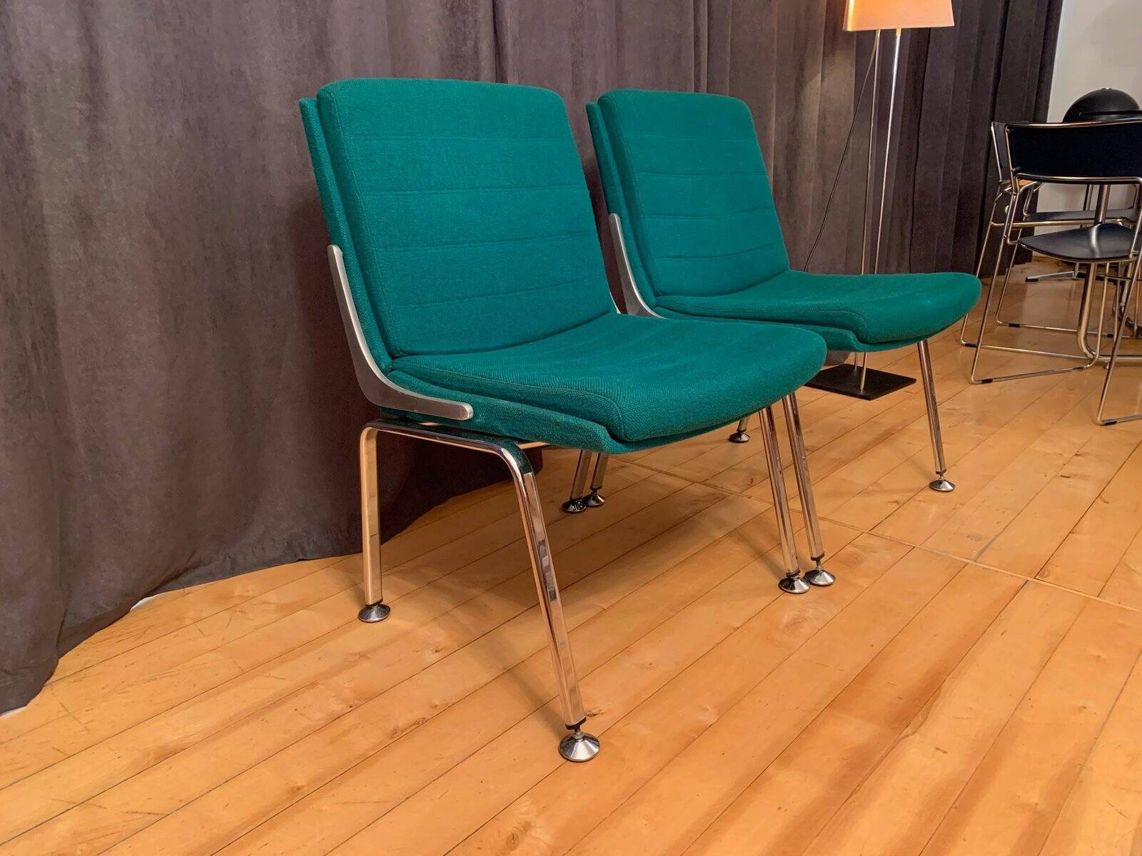Set of vintage German Drabert chairs, 1970s