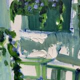 Knife painting signed Moun-Pollat