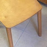 80s Italian chairs, in wood and metal