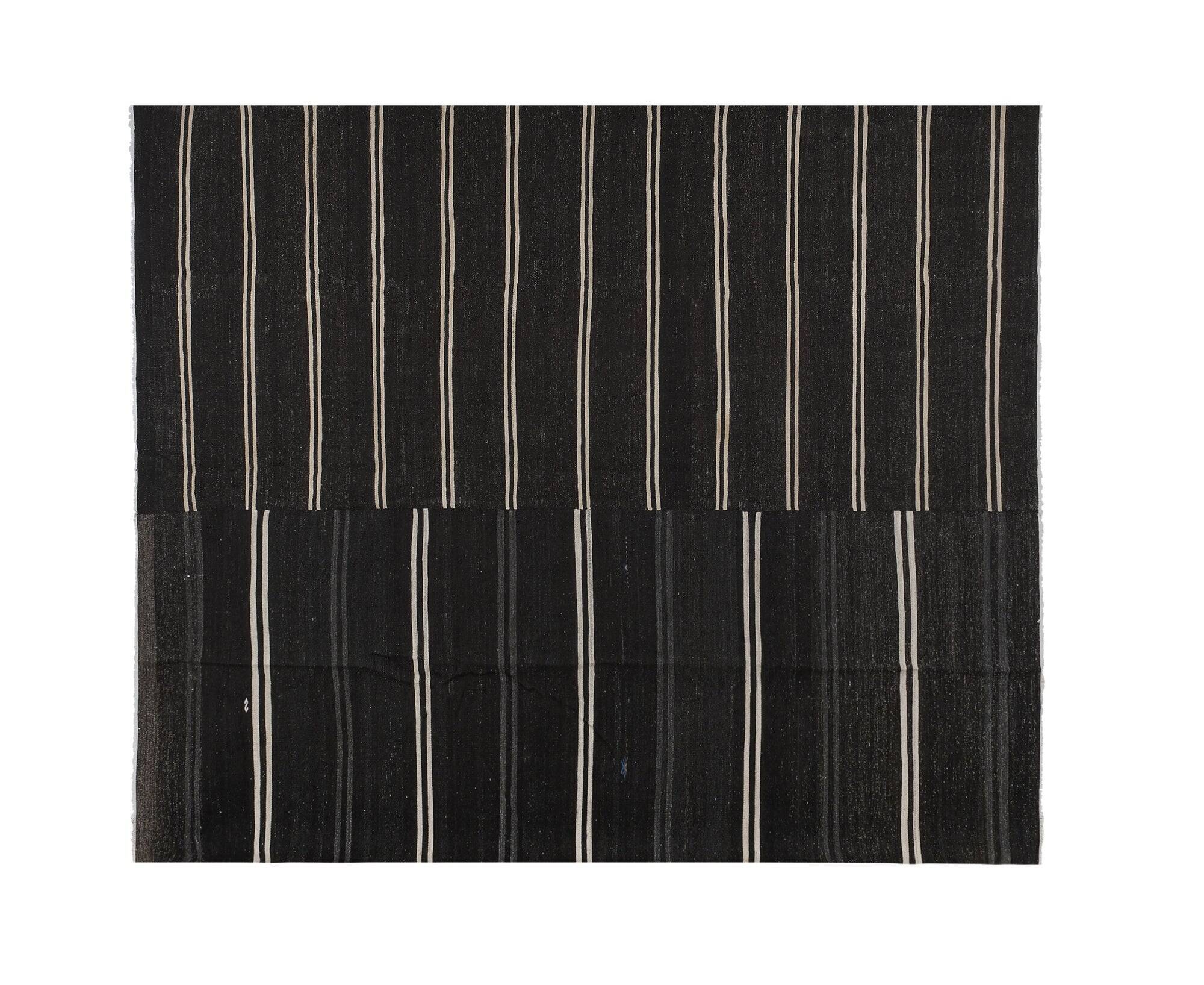 Tapis Kilim turc vintage tissé main