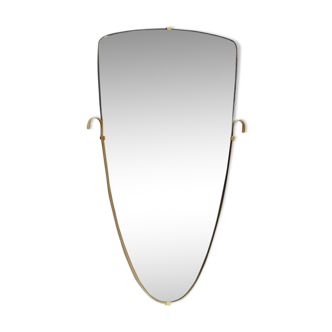 Mirror edge brass vintage 66x44cm