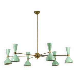 Lustre rayonnant de forme